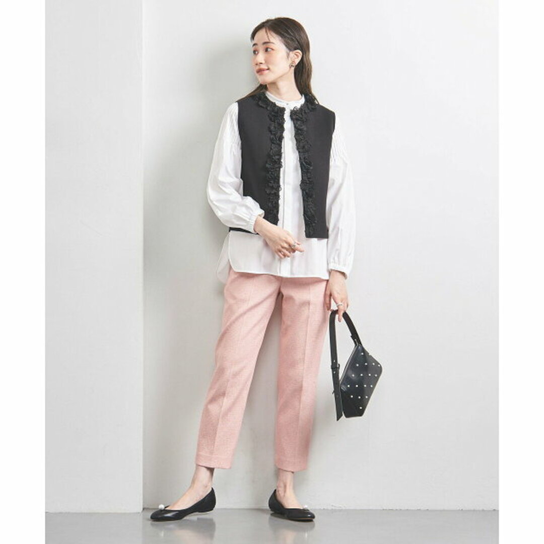 UNITED ARROWS - 【BLACK】3D フラワーモチーフ ニットベストの通販 by