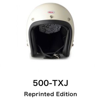 BELL - 【希少】BELL 500-TXJ ジェットヘルメット 正規 アイボリー S