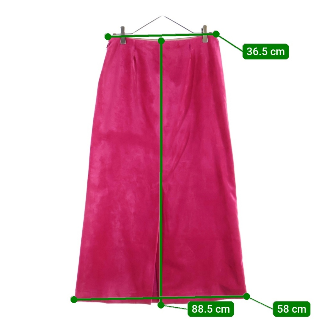 GUCCI - GUCCI グッチ Fuchsia Velvet Skirt ベルベット ベロア
