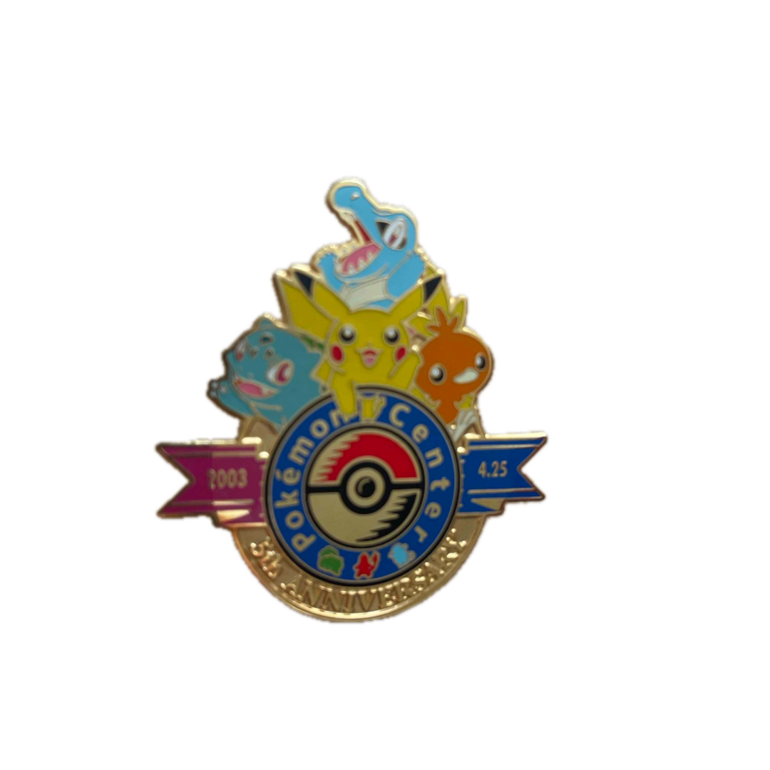 ポケモン - レア⭐︎5周年記念ポケモンセンターバッジ⭐︎の通販 by