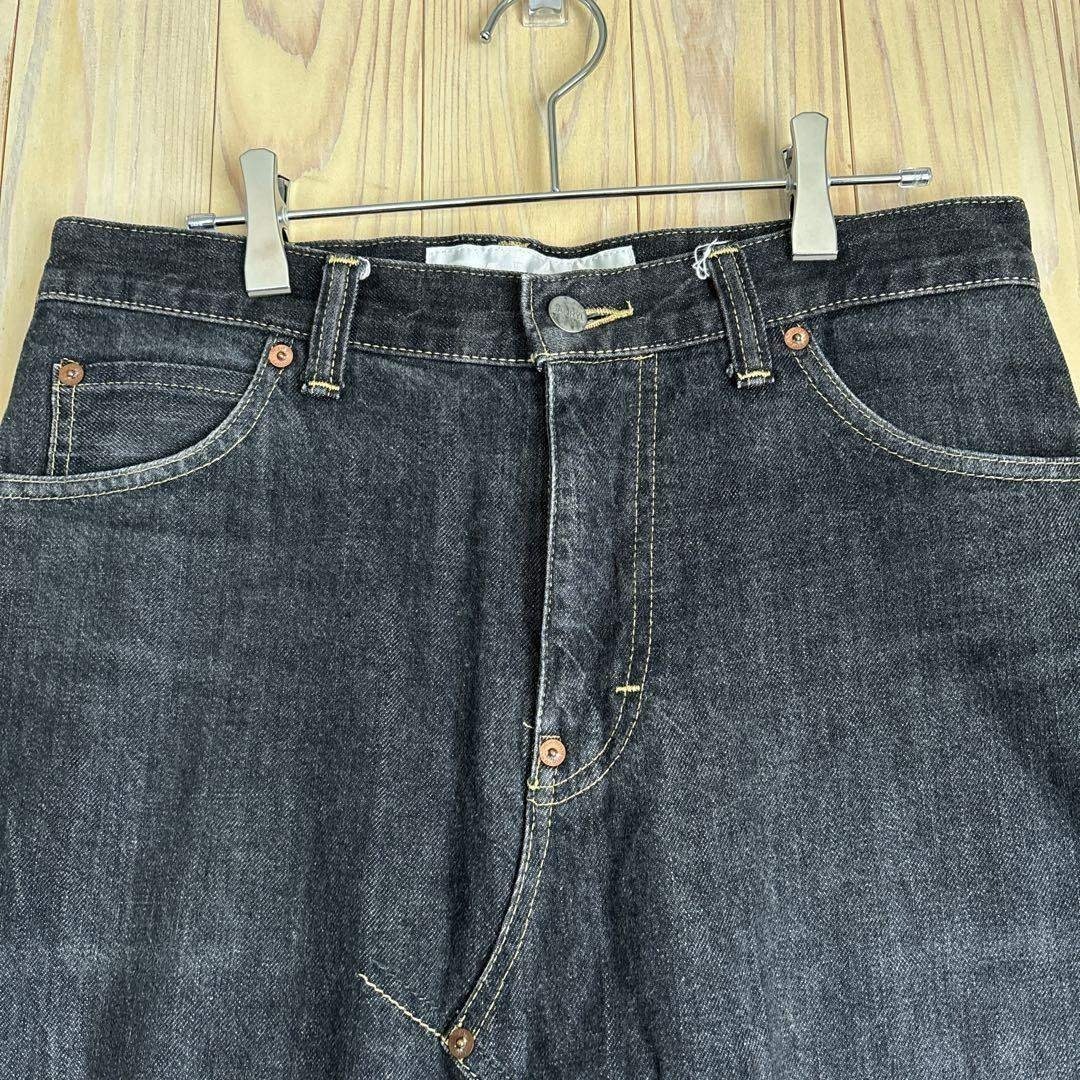 GANRYU - 1341 GANRYU コムデギャルソン ブラックデニム サルエル