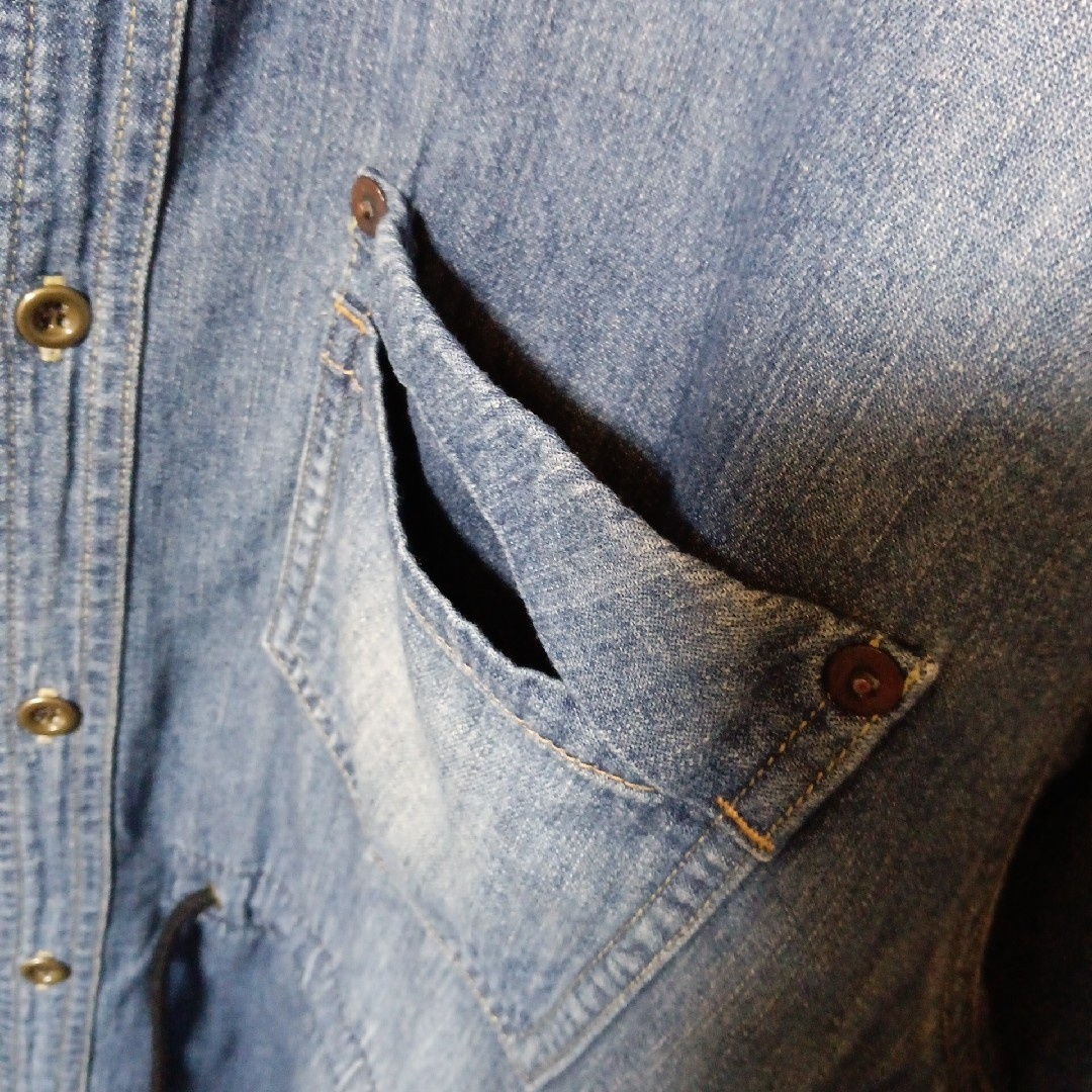 JOHNBULL - 美品 ジョンブル アシンメトリー ワークシャツドレス