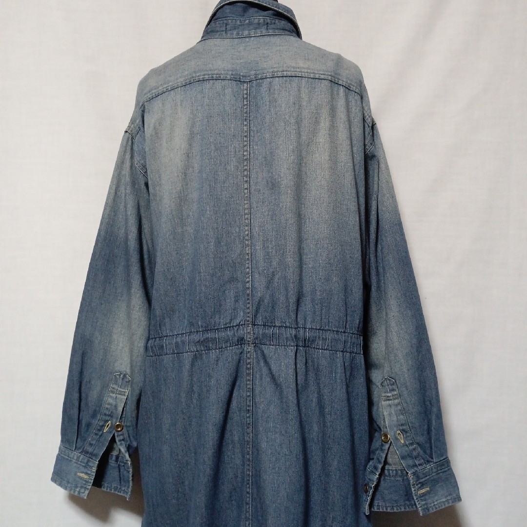 JOHNBULL - 美品 ジョンブル アシンメトリー ワークシャツドレス