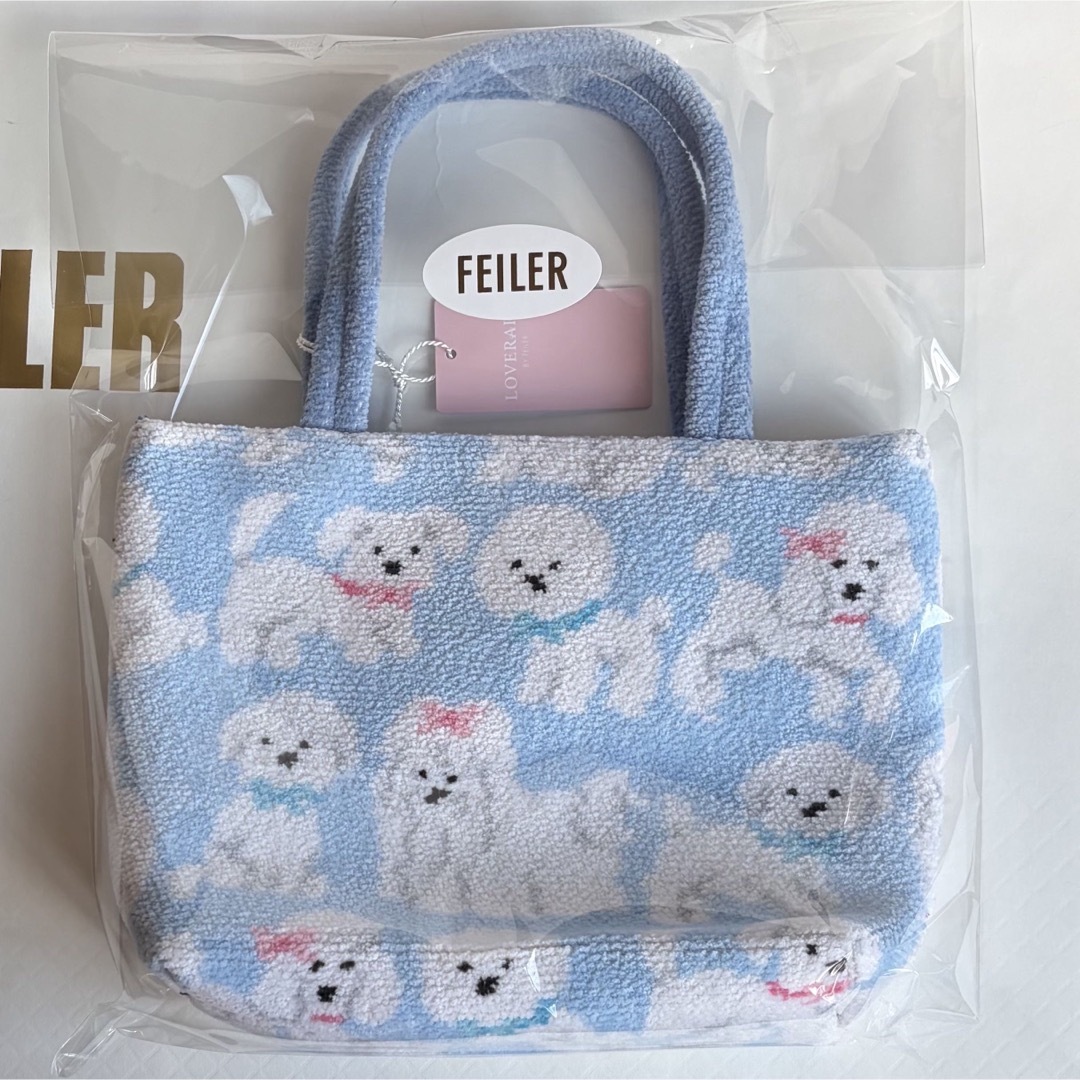 FEILER - FEILER WEB 限定カラー バッグ♩モフモフワンチャン♩の通販
