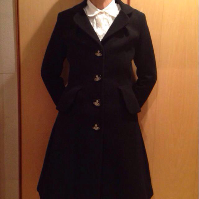 Vivienne Westwood - ヴィヴィアン.カシミア混ロングコートの通販 by