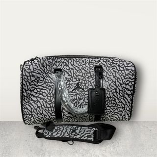 Jordan Brand（NIKE） - Jordan モノグラム ボストンバッグ ブラック