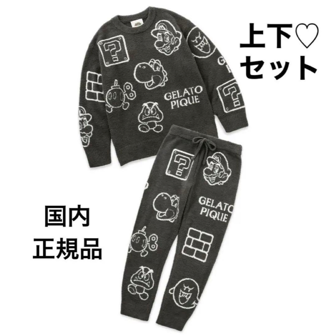 gelato pique - 新品 ジェラートピケ スーパーマリオ プルオーバー