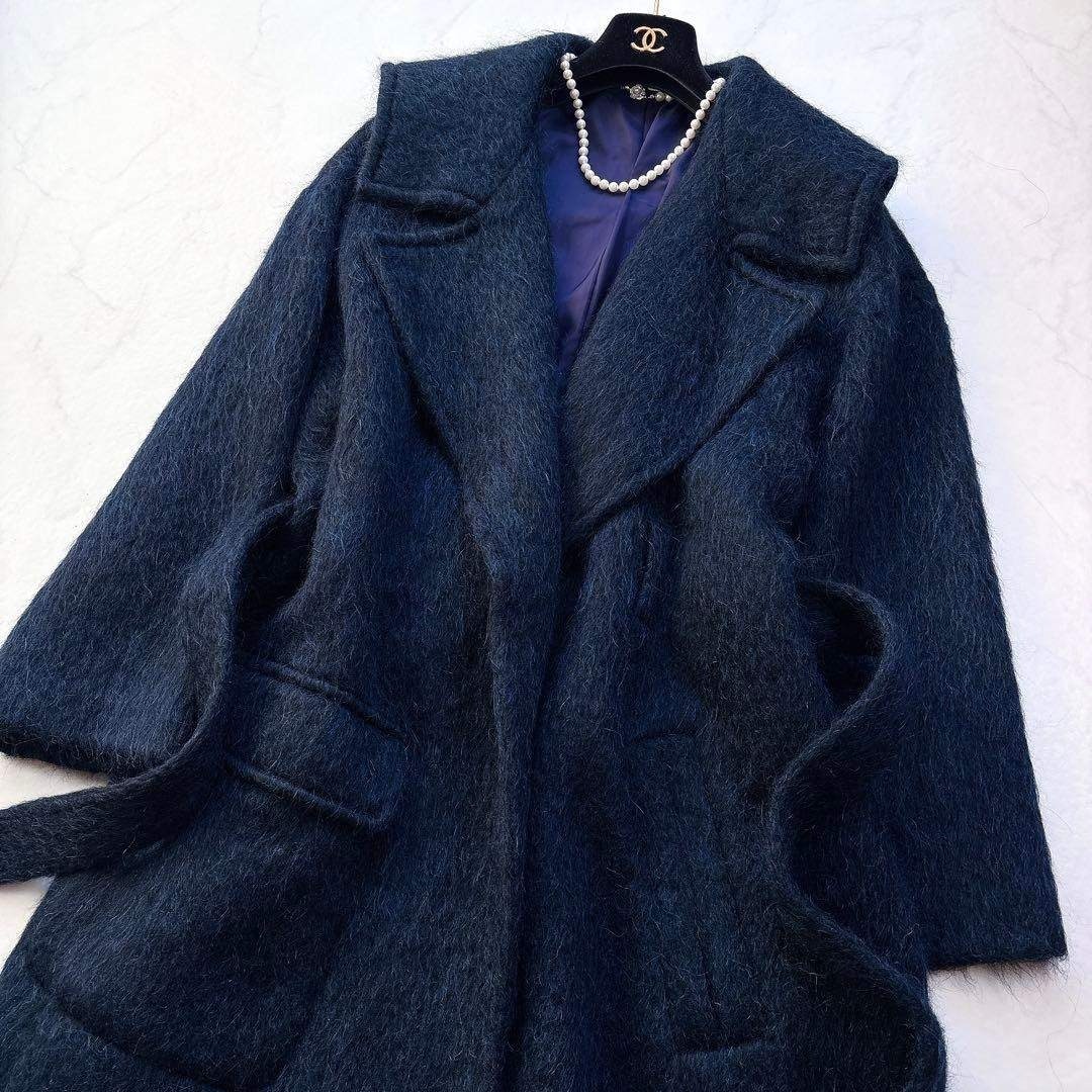 COLUMN】定価13.2万 ウールシャギーコート アルパカ モヘア 38