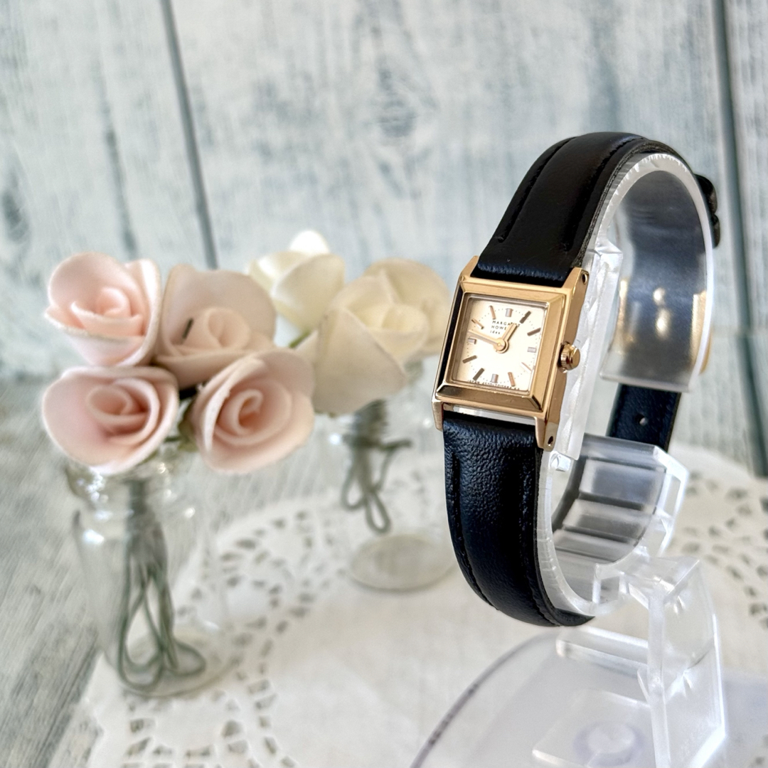 MARGARET HOWELL - 【.電池交換済】MARGARET HOWELL 腕時計 スクエア