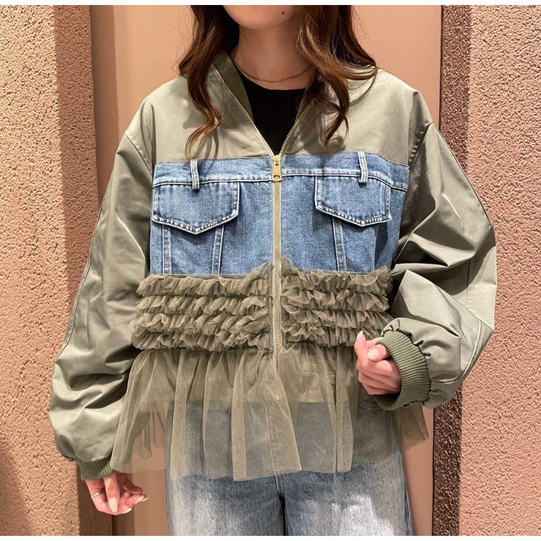 MICALLE MICALLE - 【極美品✨】ミカーレミカーレ 異素材ドッキング