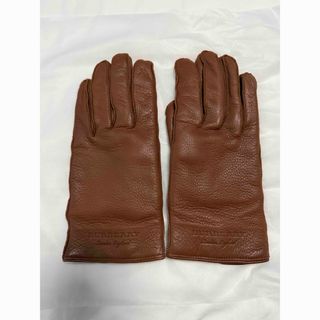 BURBERRY - 新品タグつき ブラウン バーバリー Burberry 革手袋 レザー