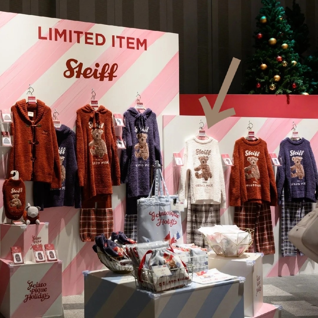 gelato pique - ジェラートピケ シュタイフ プルオーバー＆チェック柄