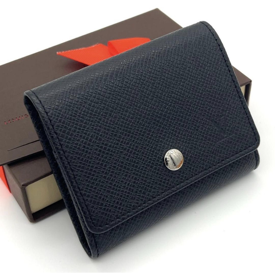 未使用に近い】ルイヴィトン タイガ 小銭入れ ポルトモネセルゲイ