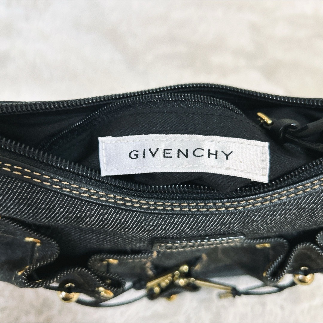 ジバンシー☆未使用タグ付☆アクセサリーポーチ☆ハンドバッグ☆デニム