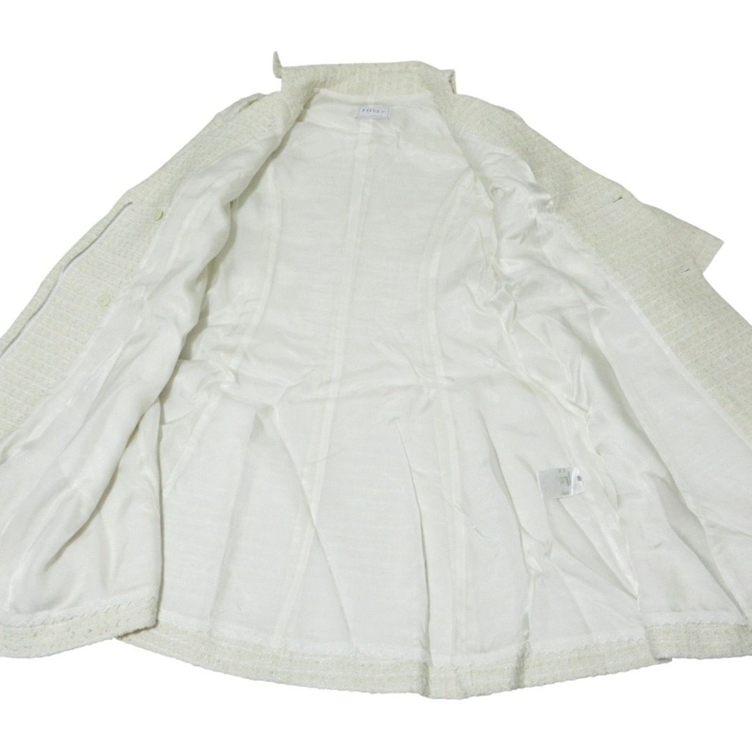 FOXEY - 美品 FOXEY フォクシー Dress Miss Edinburgh ツイードコート