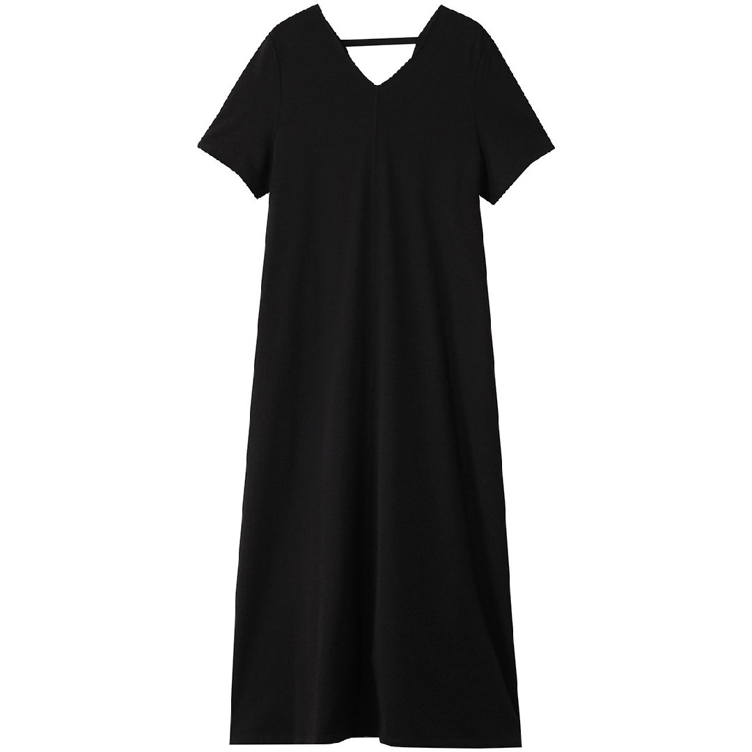 エブールebure2025ssライトミニ裏毛ワンピース