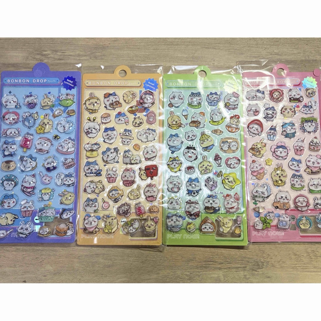 ちいかわ - ちいかわ ウォーター イン シール ハチワレ うさぎ 4枚