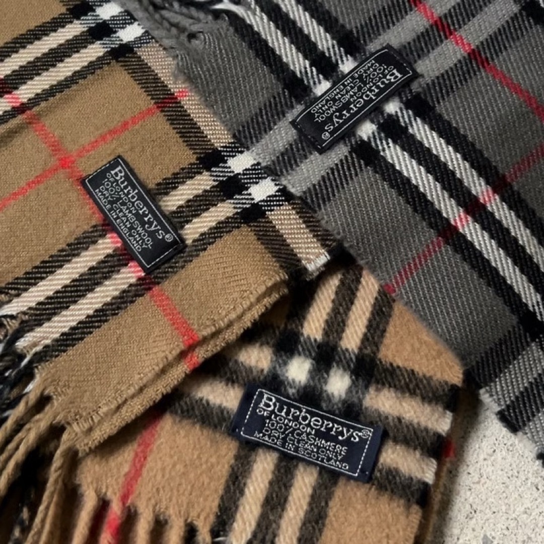 BURBERRY - 【Burberrys】マフラー 新品 未開封 タグ付き ベージュ