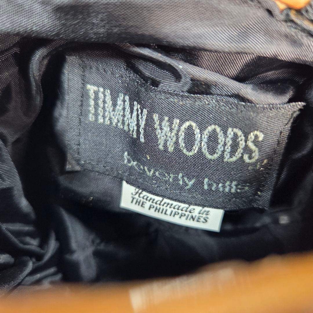 希少 TIMMY WOODS ティミーウッズ 木彫り 魚型 ショルダーバッグの通販