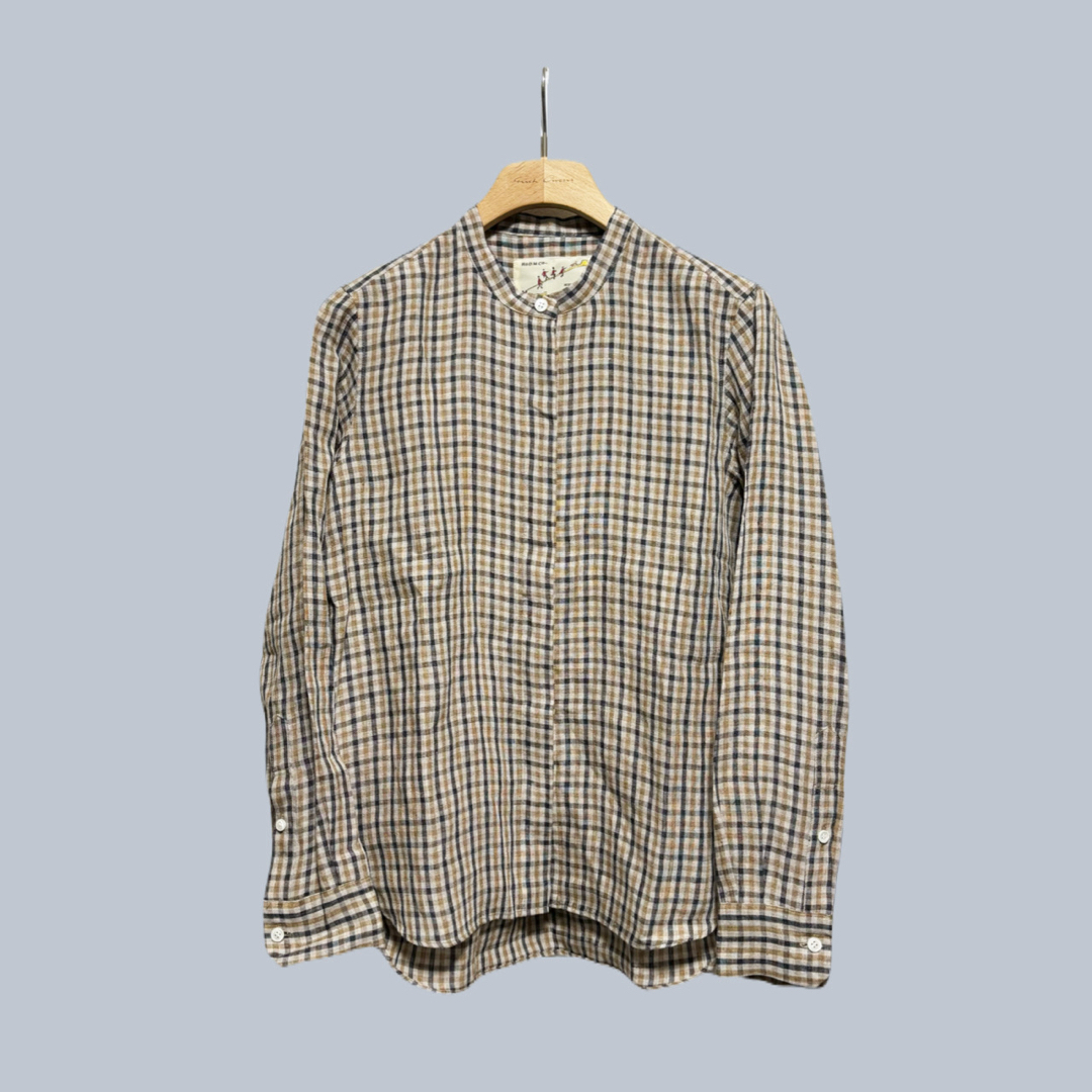 R&D.M.Co-】 L G.C.C STAND COLLAR SHIRTS
