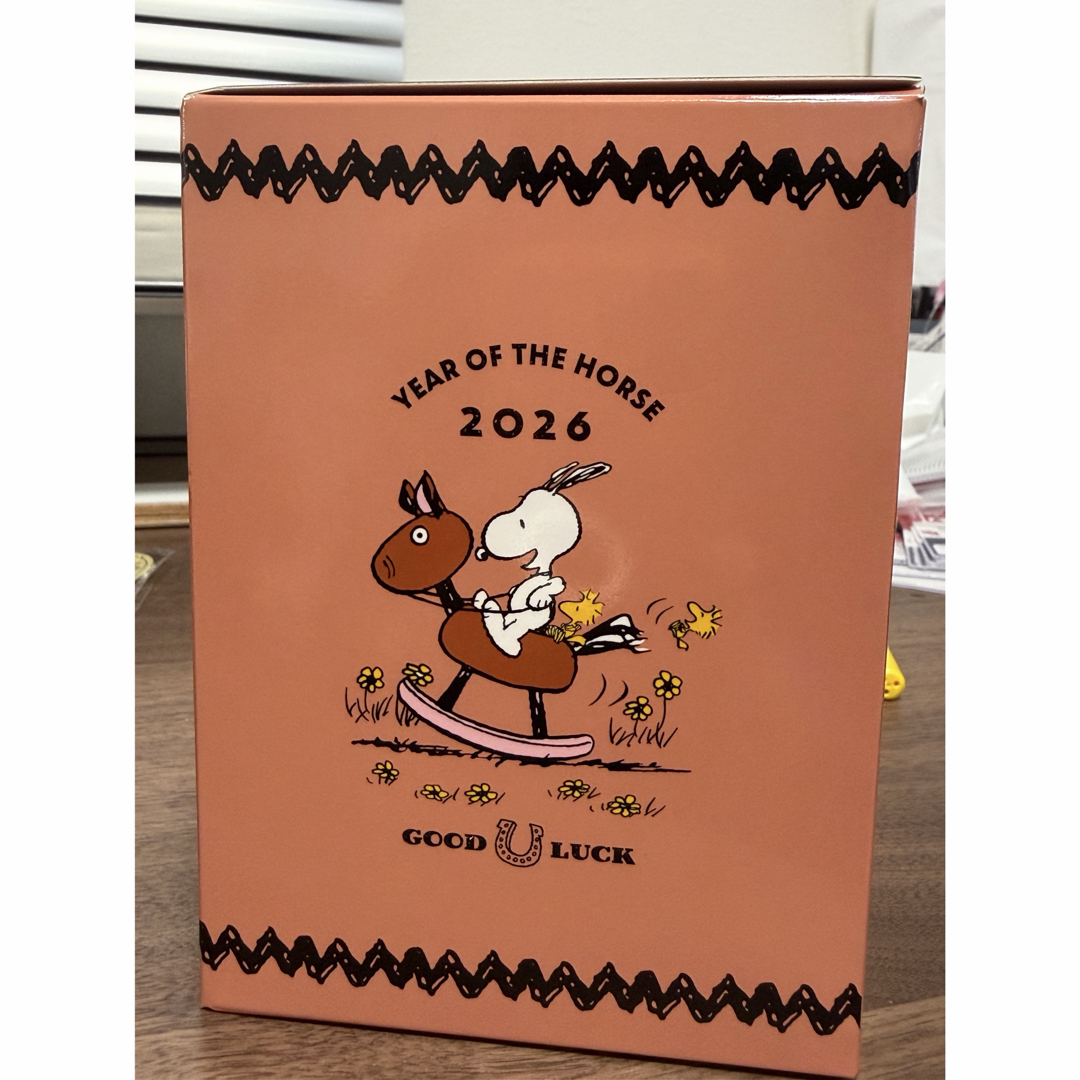 SNOOPY - 新品未開封 吉徳 2026年干支 スヌーピー フィギュア 干支飾り