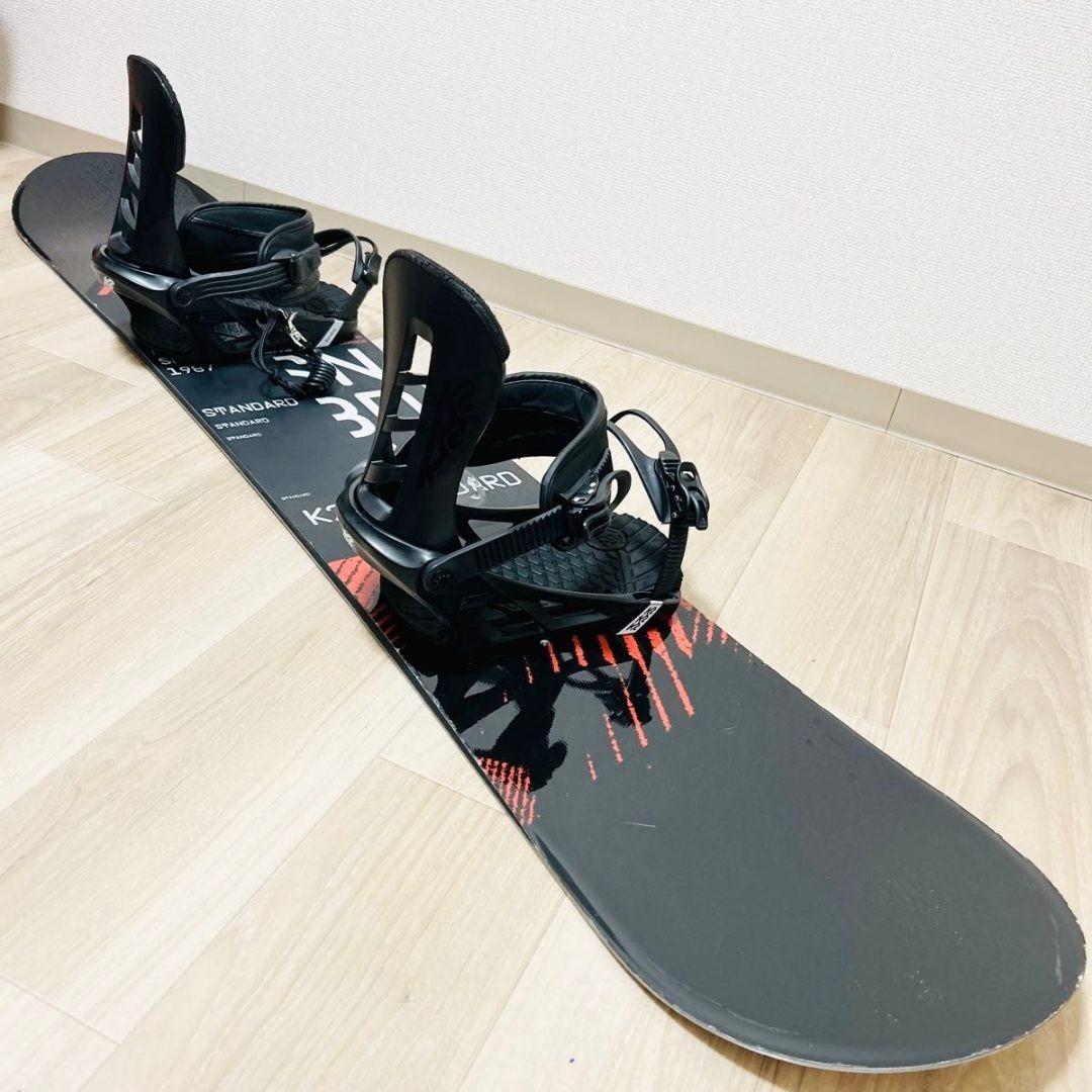 K2 STANDARD CAMBER 152cm × K2 SONIC Lサイズ K2 STANDARD CAMBER