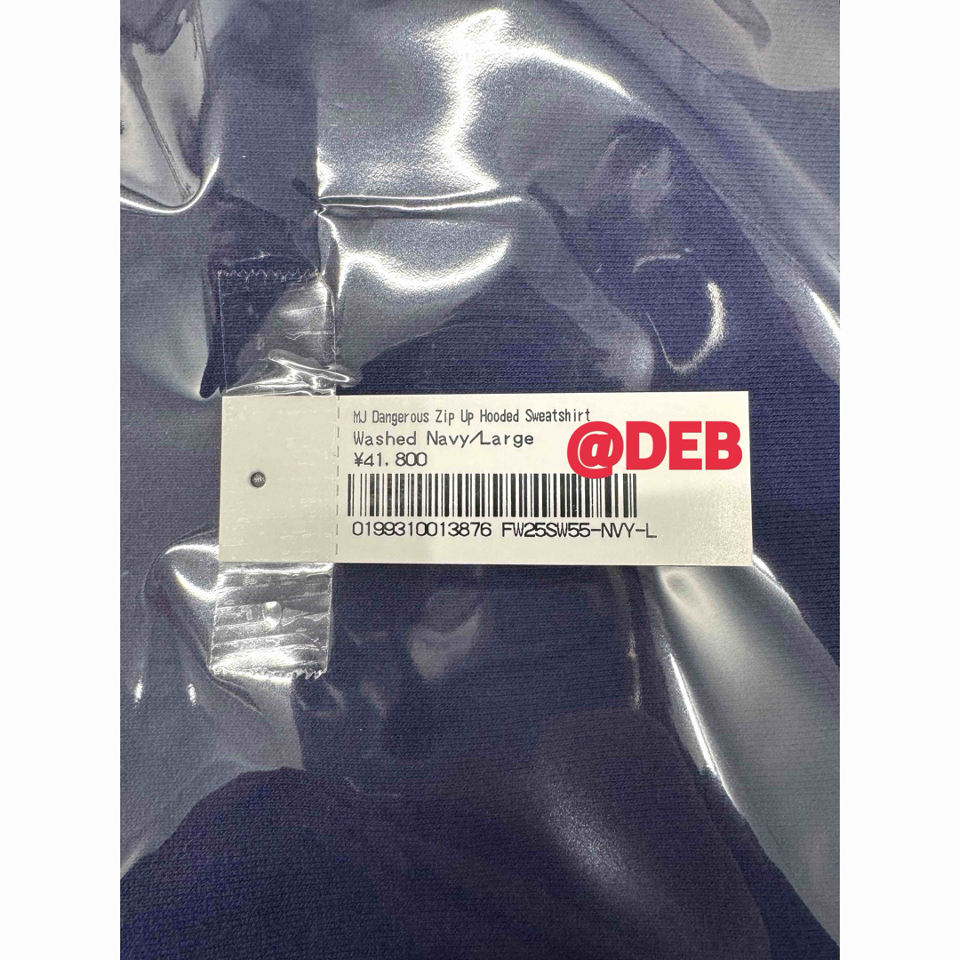 Supreme - Supreme Michael Jackson Hooded Navy Lサイズの通販 by