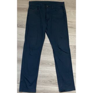 UNIQLO - UNIQLO U ワイドフィットテーパードアンクルチノの通販 by