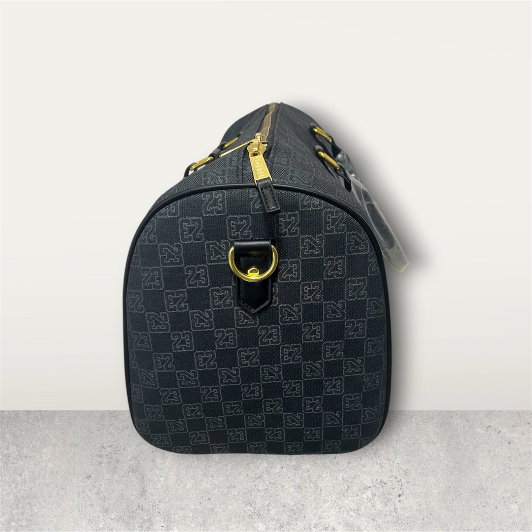 Jordan Brand（NIKE） - Jordan モノグラム ボストンバッグ ブラック