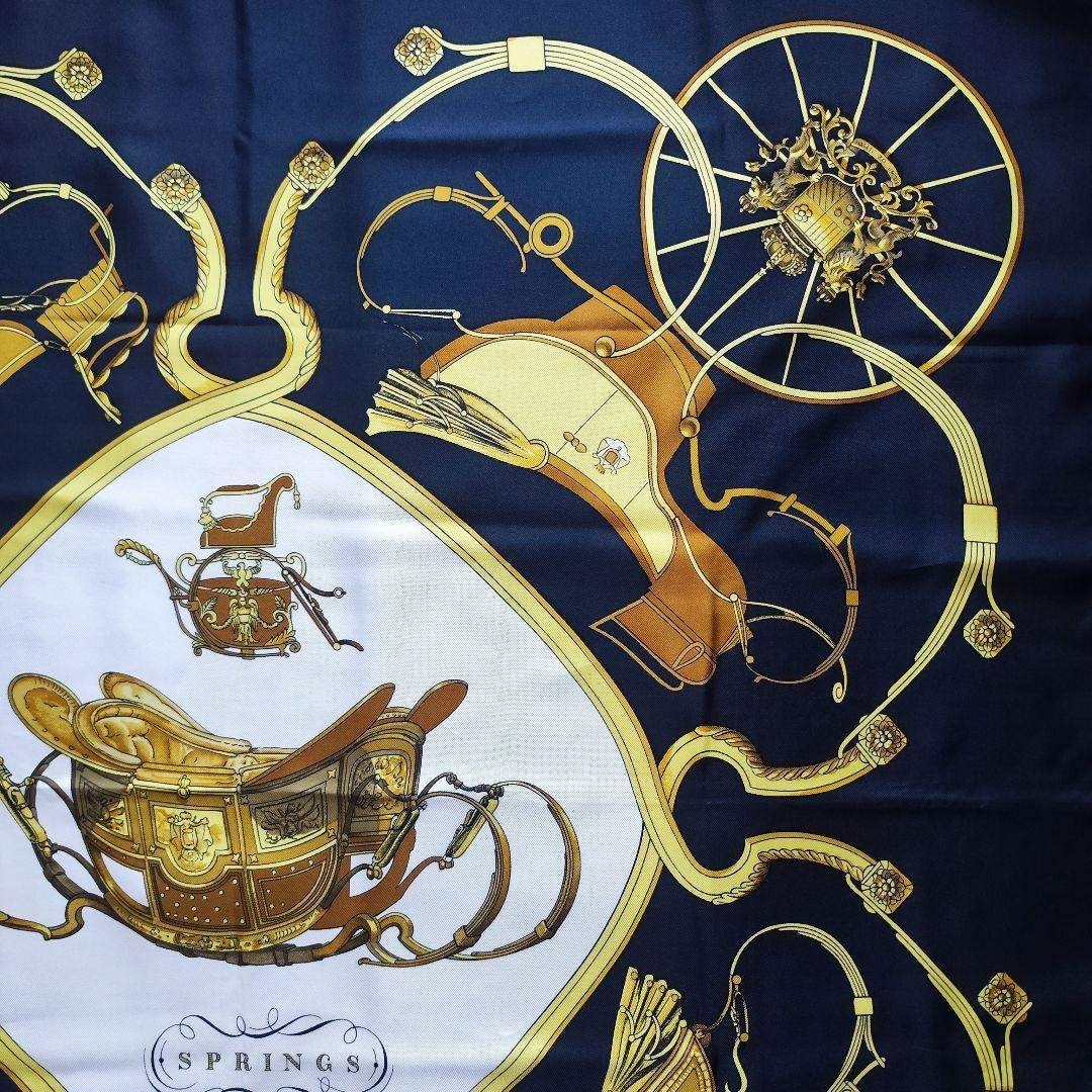 HERMES - 【未使用級】HERMESエルメス カレ90 SPRINGS スプリング