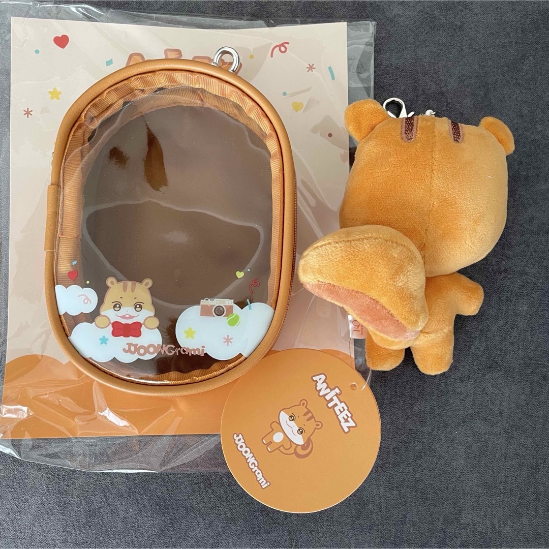 ATEEZ - ATEEZ ANITEEZ ぬいぐるみ キーリング PVCポーチ チュンラミの