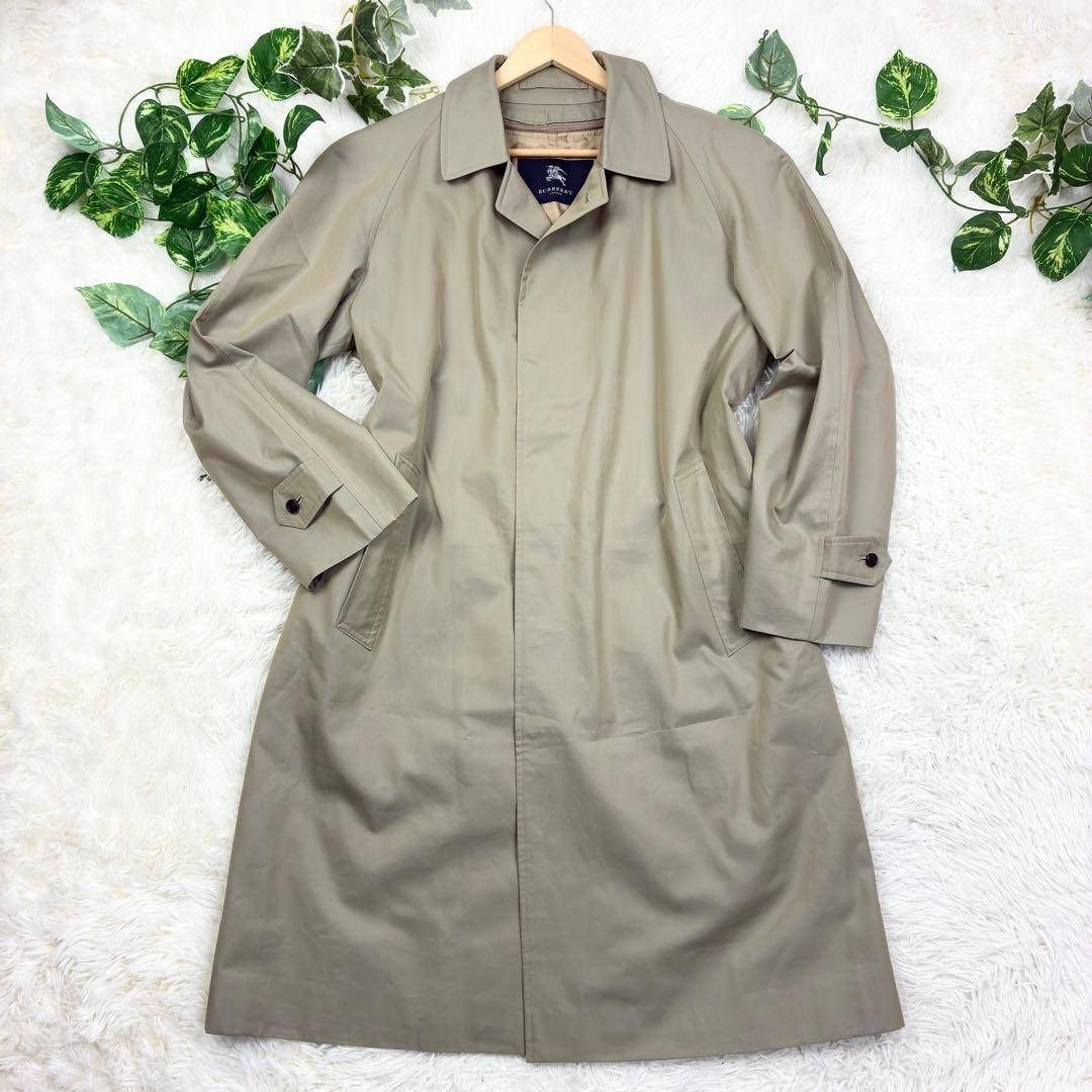 BURBERRY - 美品 バーバリーロンドン ノバチェック バルマカーンコート