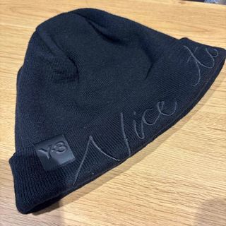 Y-3 - Y-3 ワイスリー LOGO BEANIE ロゴ刺繍 ビーニー ニット帽