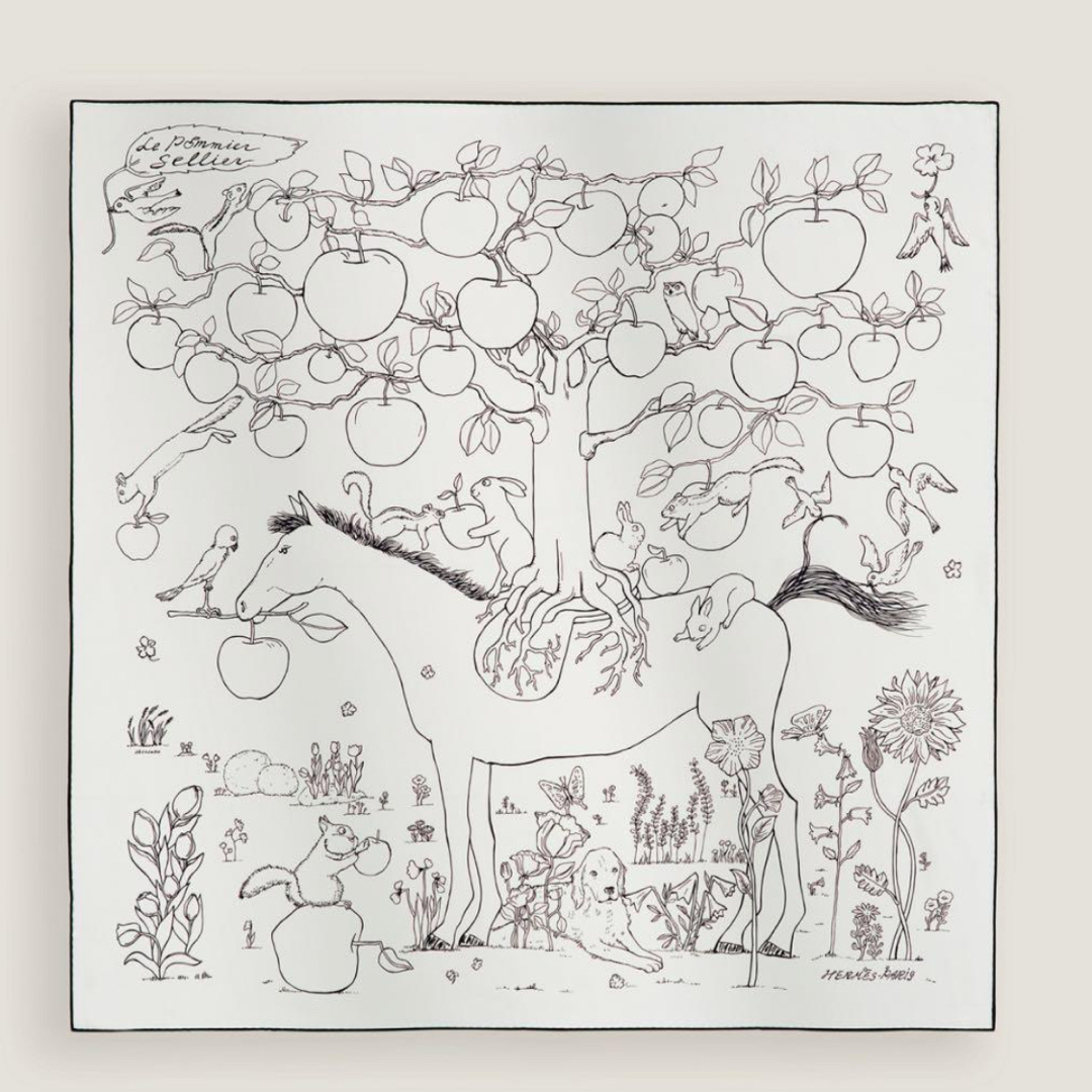 HERMES - 【新品・未使用】エルメス カレ90 ルポミエセリエ 2026SSの