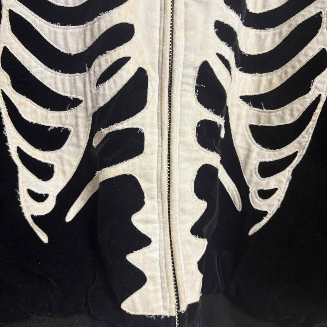 John´s by Johnny スケルトン 刺繍 リバーシブル ジャケット