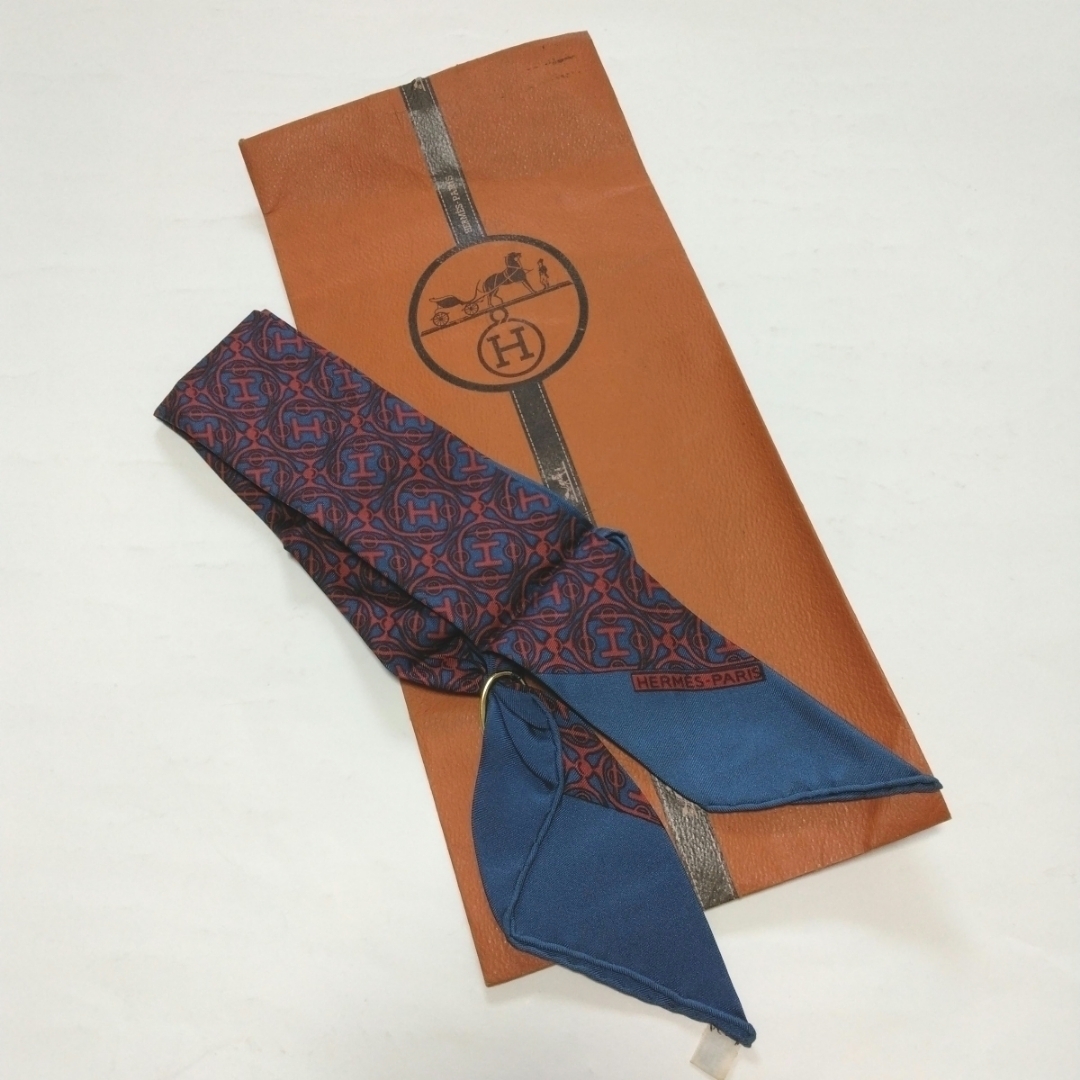 HERMES - 「未使用品」エルメス メンズ チーフ ネッカチーフ