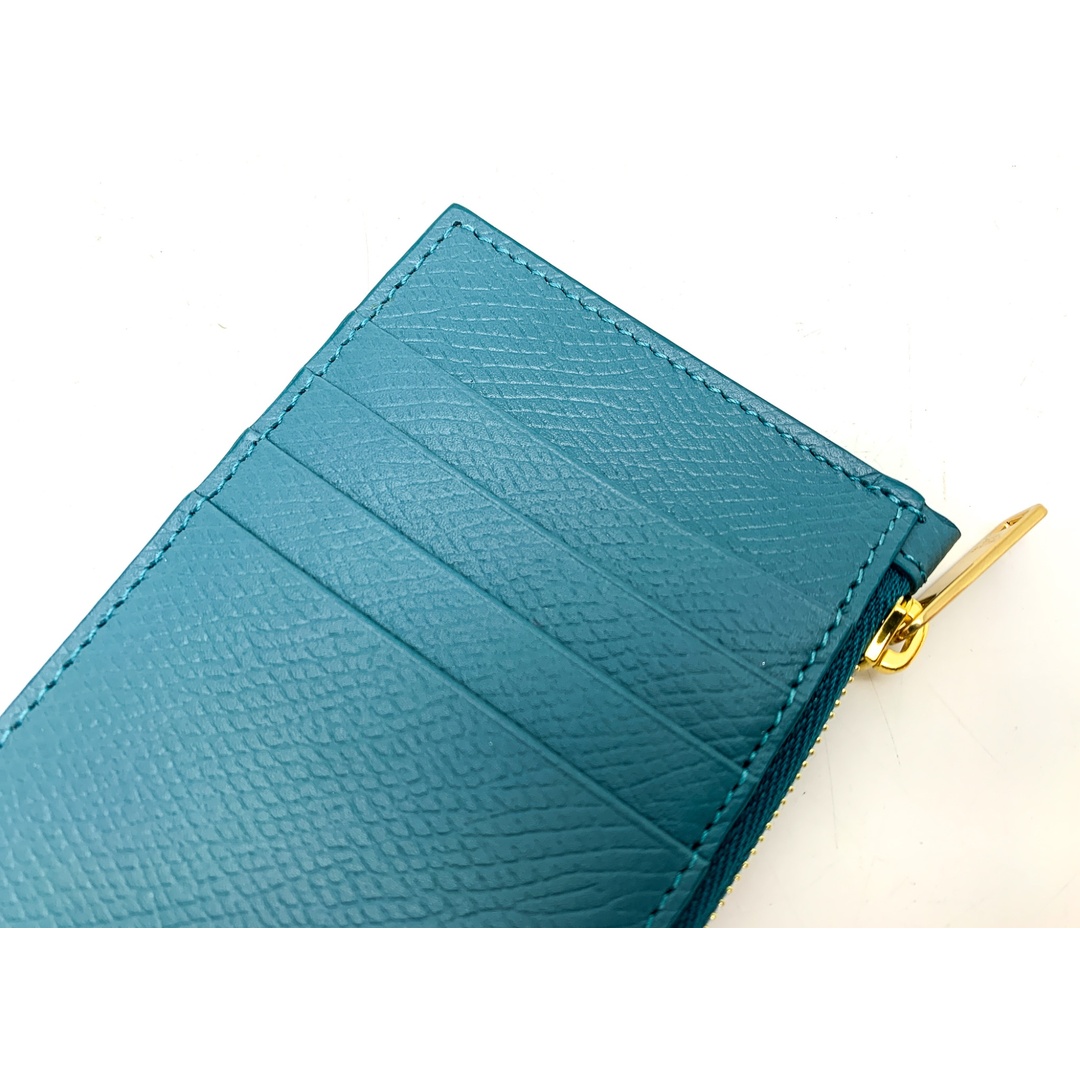 CELINE - CELINE セリーヌ ジップ付き コンパクト カードホルダー