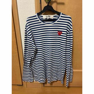 COMME des GARCONS - コムデギャルソン プレイ 新品 正規品 ロンT L 黒