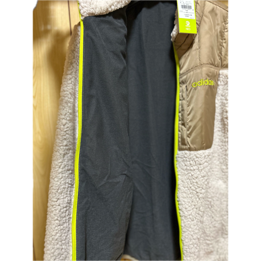 adidas - ［新品未使用］adidas モコモコブルゾンの通販 by chishop