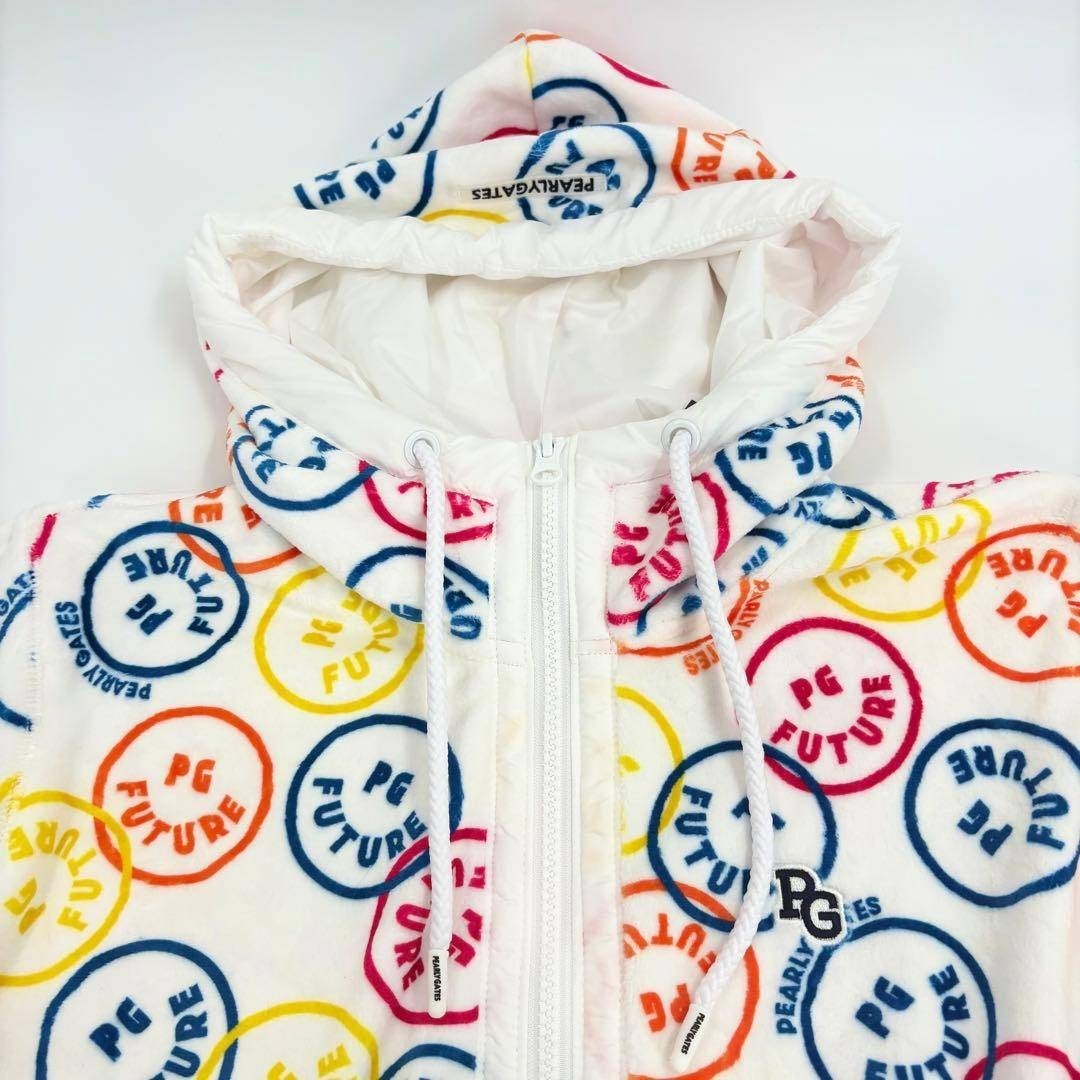 新品 パーリーゲイツ PG ボア セットアップ 0 タグ付き ゴルフ 675