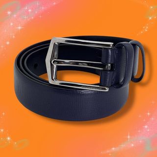 BURBERRY - BURBERRY(バーバリー) ゴールドバックル レザーベルト