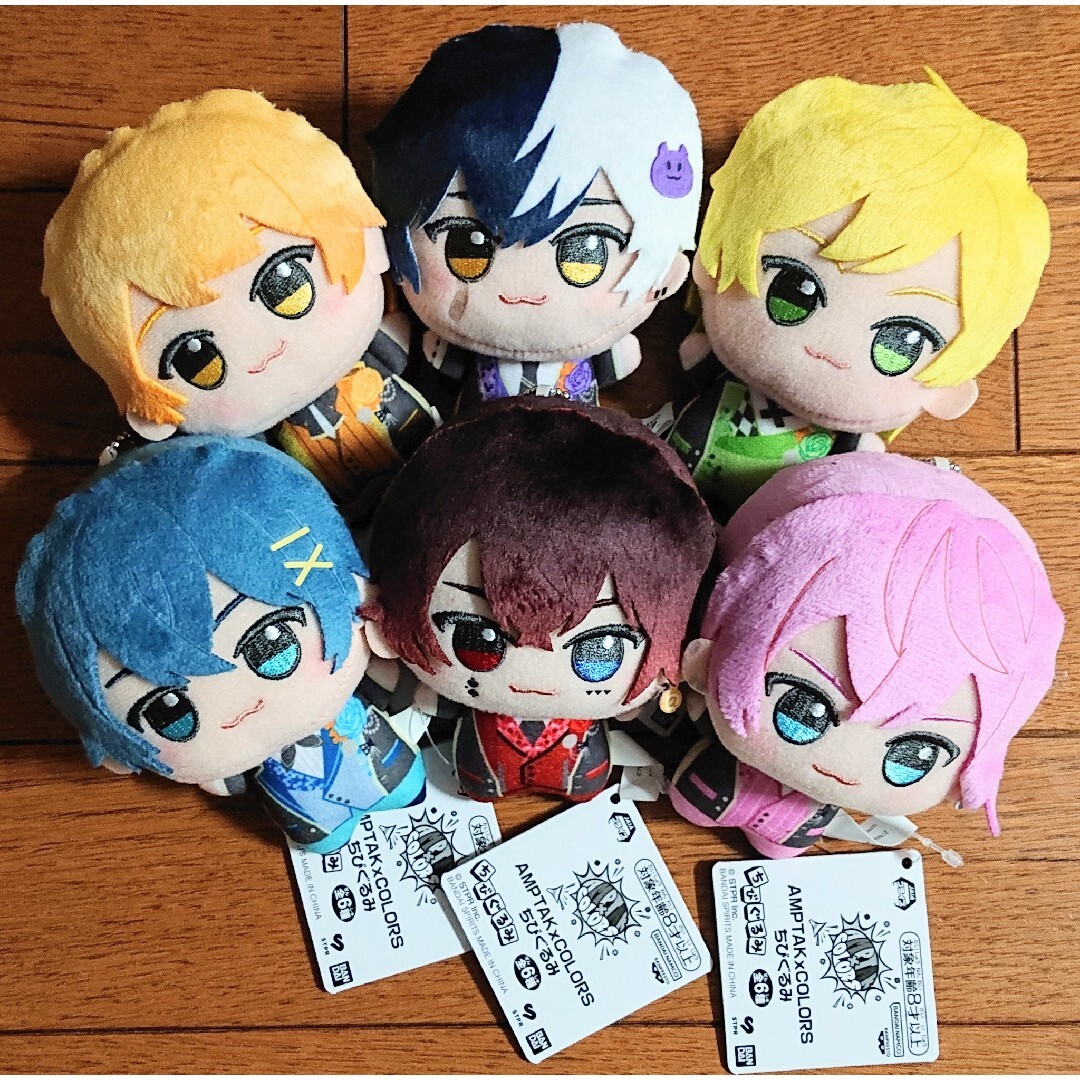 BANPRESTO - 24時間以内に発送！ AMPTAKxCOLORS ちびぐるみ amptak 6種
