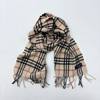 BURBERRY - バーバリー ロンドン ノバチェック カシミヤ 100% マフラー