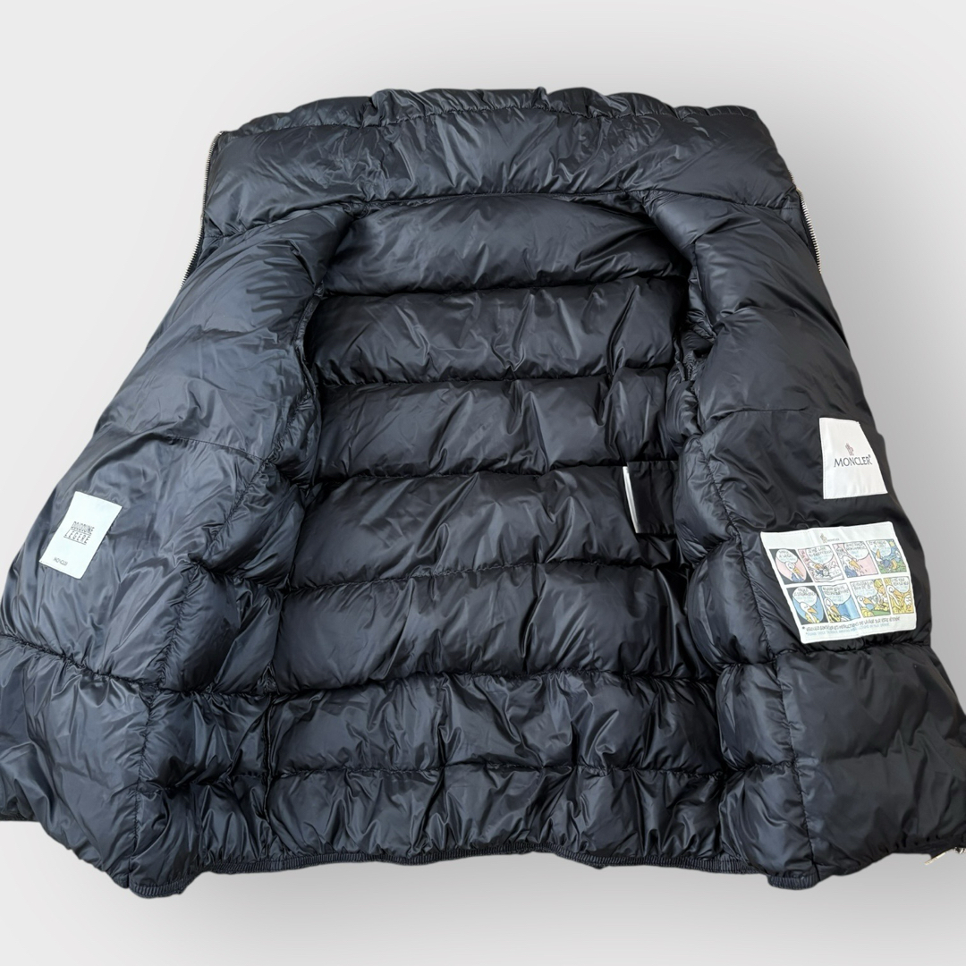 MONCLER - 良品 MONCLER ANET フリル ダウンジャケット ブラック 黒 M