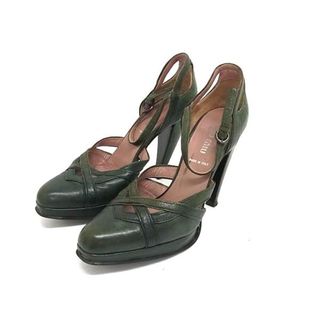 MIU MIU（靴/シューズ ・ グリーン・カーキ/緑色系）のフリマアイテム一覧