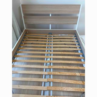 IKEA - IKEA ダブルベットフレーム&マットレスの通販 by pp38pp's