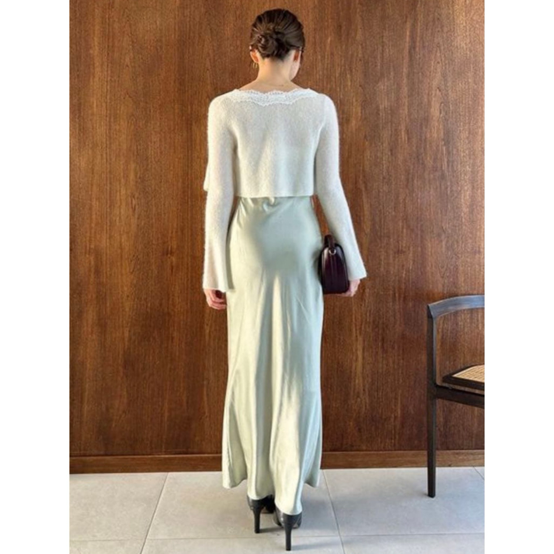 SNIDEL - 【新品未使用】SNIDEL♡キャミワンピースモヘアカーディガン