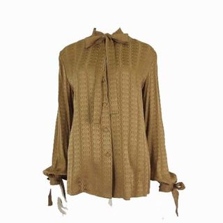 GUCCI（シャツ/ブラウス(長袖/七分) ・ ブラウン/茶色系）のフリマ