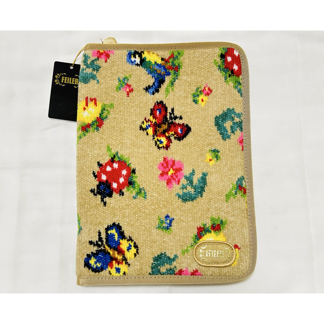 FEILER - フェイラー FEILER ハイジ マルチケース ポーチ ベージュの