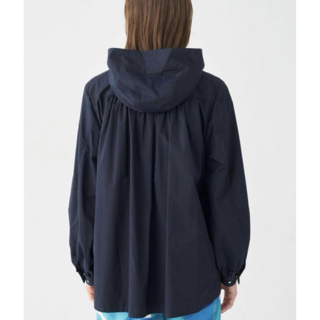 Ballsey - 美品 Ballsey ライトタフタ フーデットショートコート 36の